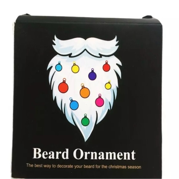 Jingle Balls Clip-on Beard Ornaments -12 in box, NEW assorted col… - Picture 2 of 6